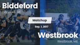 Matchup: Biddeford vs. Westbrook  2017