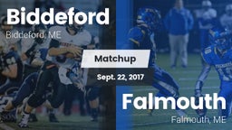 Matchup: Biddeford vs. Falmouth  2017