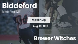 Matchup: Biddeford vs. Brewer Witches 2018