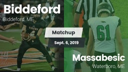 Matchup: Biddeford vs. Massabesic  2019