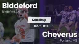 Matchup: Biddeford vs. Cheverus  2019