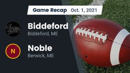 Recap: Biddeford  vs. Noble  2021