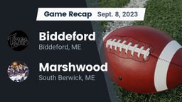 Recap: Biddeford  vs. Marshwood  2023