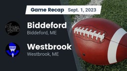 Recap: Biddeford  vs. Westbrook  2023