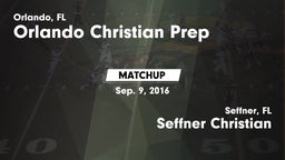 Matchup: Orlando Christian Pr vs. Seffner Christian  2016