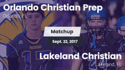 Matchup: Orlando Christian Pr vs. Lakeland Christian  2017