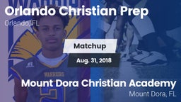 Matchup: Orlando Christian Pr vs. Mount Dora Christian Academy 2018