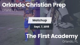 Matchup: Orlando Christian Pr vs. The First Academy 2018