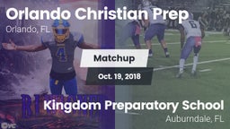 Matchup: Orlando Christian Pr vs. Kingdom Preparatory School 2018