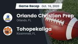 Recap: Orlando Christian Prep  vs. Tohopekaliga  2020