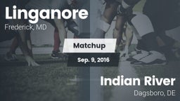 Matchup: Linganore vs. Indian River  2016