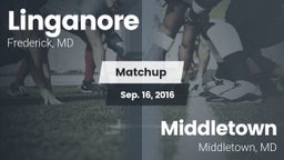 Matchup: Linganore vs. Middletown  2016