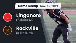 Recap: Linganore  vs. Rockville  2019