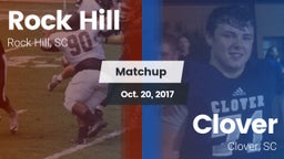 Matchup: Rock Hill vs. Clover  2017