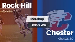 Matchup: Rock Hill vs. Chester  2019