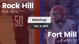 Matchup: Rock Hill vs. Fort Mill  2019