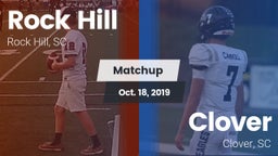 Matchup: Rock Hill vs. Clover  2019