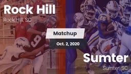 Matchup: Rock Hill vs. Sumter  2020