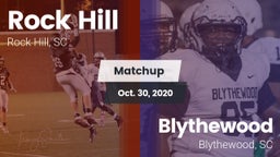 Matchup: Rock Hill vs. Blythewood  2020