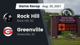 Recap: Rock Hill  vs. Greenville  2021