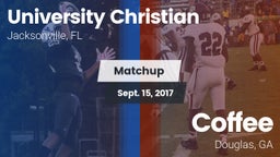 Matchup: University Christian vs. Coffee  2017