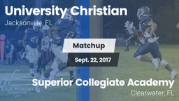 Matchup: University Christian vs. Superior Collegiate Academy 2017