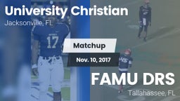 Matchup: University Christian vs. FAMU DRS 2017