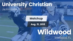 Matchup: University Christian vs. Wildwood  2018