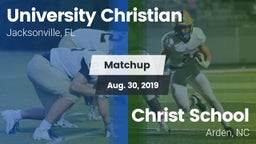 Matchup: University Christian vs. Christ School 2019