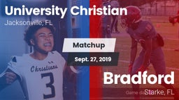 Matchup: University Christian vs. Bradford  2019