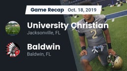 Recap: University Christian  vs. Baldwin  2019