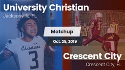 Matchup: University Christian vs. Crescent City  2019