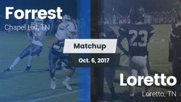 Matchup: Forrest vs. Loretto  2017