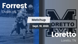 Matchup: Forrest vs. Loretto  2020