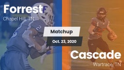 Matchup: Forrest vs. Cascade  2020