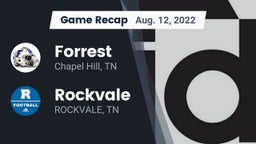 Recap: Forrest  vs. Rockvale  2022