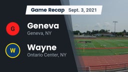 Recap: Geneva  vs. Wayne  2021