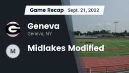 Recap: Geneva  vs. Midlakes Modified 2022