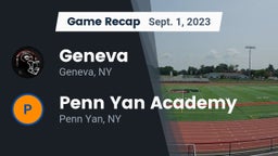 Recap: Geneva  vs. Penn Yan Academy  2023