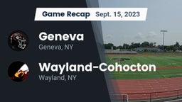 Recap: Geneva  vs. Wayland-Cohocton  2023