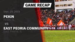 Recap: Pekin  vs. East Peoria Community  2015