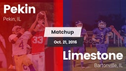 Matchup: Pekin vs. Limestone  2016