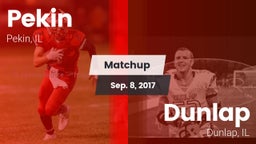 Matchup: Pekin vs. Dunlap  2017