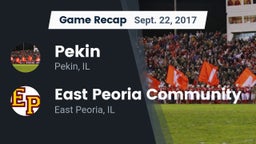 Recap: Pekin  vs. East Peoria Community  2017