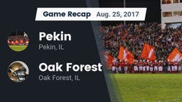 Recap: Pekin  vs. Oak Forest  2017