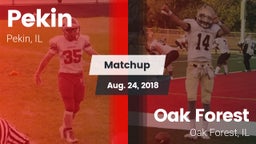 Matchup: Pekin vs. Oak Forest  2018