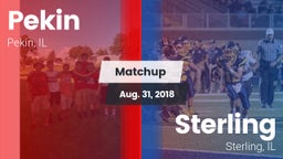 Matchup: Pekin vs. Sterling  2018