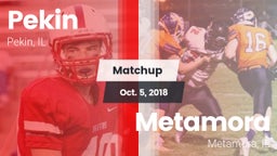 Matchup: Pekin vs. Metamora  2018