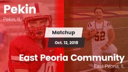 Matchup: Pekin vs. East Peoria Community  2018