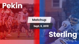 Matchup: Pekin vs. Sterling  2019
